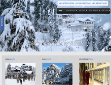 Tablet Screenshot of himachal-holidays.com